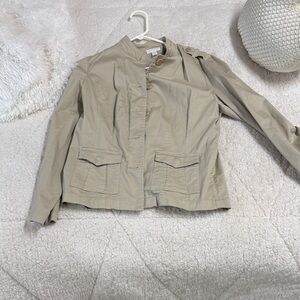 Charter Club Light Tan Utility Jacket